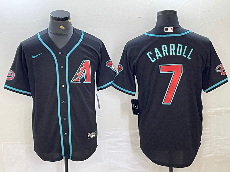 Arizona Diamondbacks Corbin Carroll Player Black Jersey