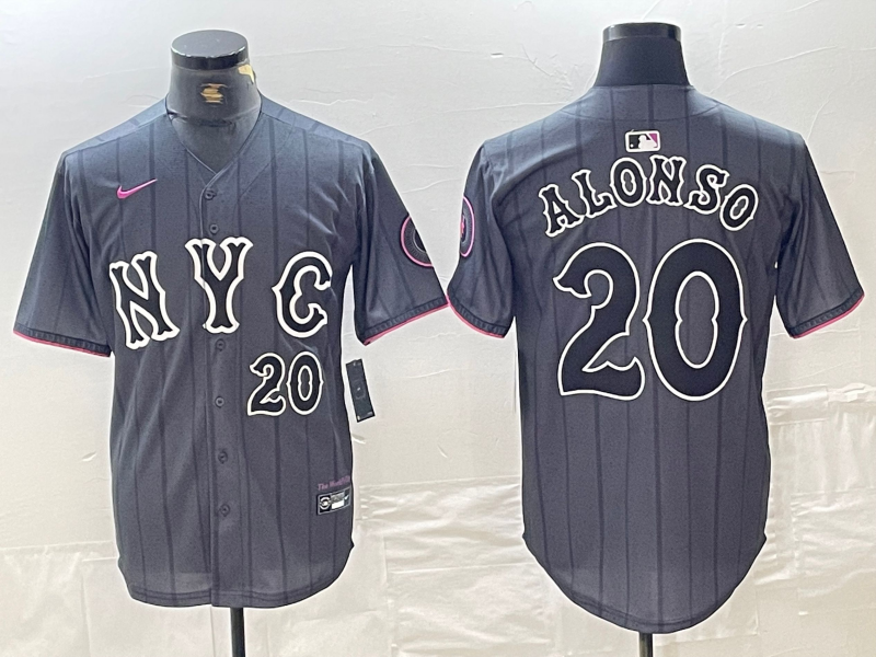 Men's New York Mets Pete Alonso 2024 City Connect Player Jersey