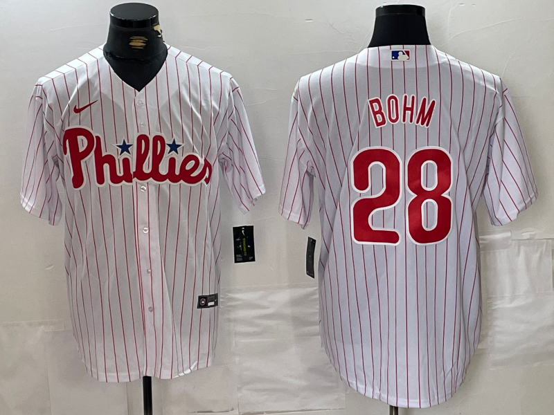 Men's Alec Bohm Philadelphia Phillies Player Jersey