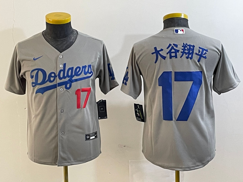 Youth Shohei Ohtani Los Angeles Dodgers Player Jersey