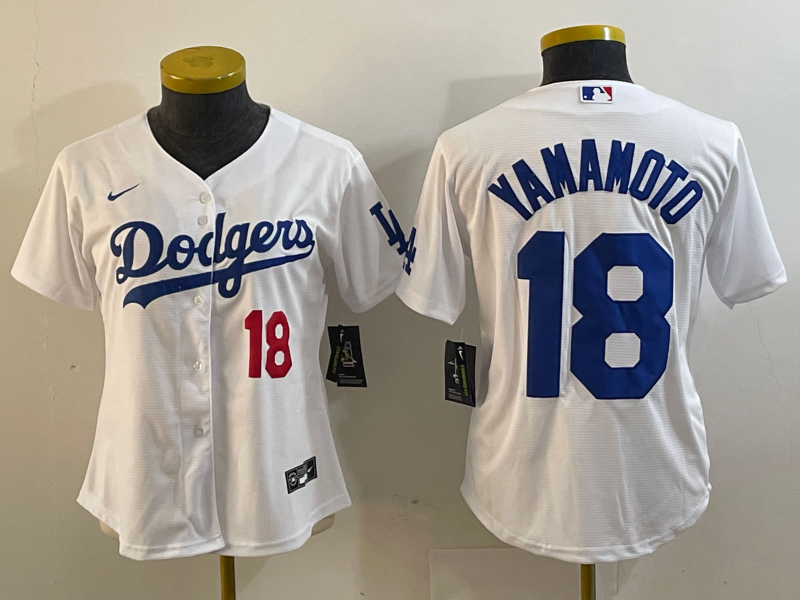 Women's Yoshinobu Yamamoto Los Angeles Dodgers Player Jersey