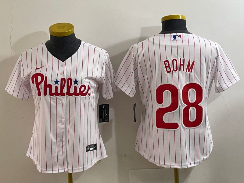 Women's Alec Bohm Philadelphia Phillies Player Jersey