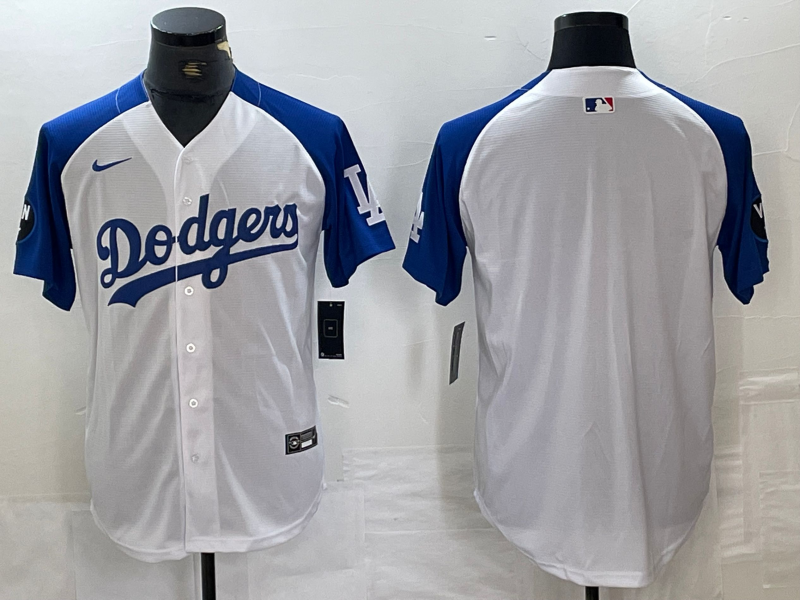 Los Angeles Dodgers White/Blue Player Jersey