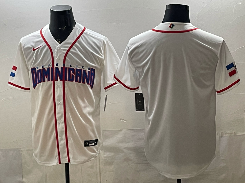 Men's Dominican Republic Baseball 2026 World Baseball Classic Jersey