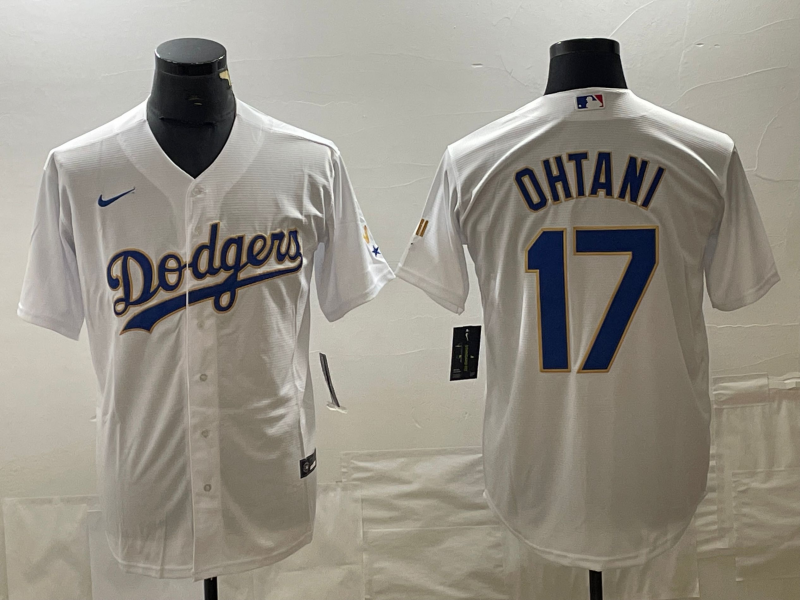 Shohei Ohtani Los Angeles Dodgers White Jersey