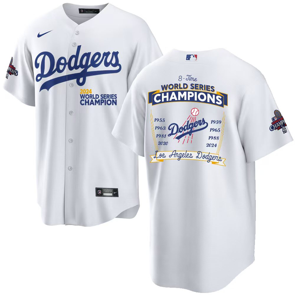 Los Angeles Dodgers World Series Champions Limited Jersey