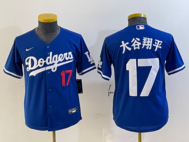 Youth Shohei Ohtani Los Angeles Dodgers Player Jersey