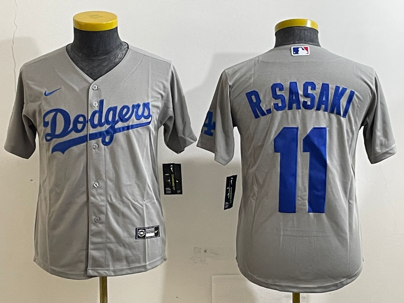 Youth Los Angeles Dodgers Rōki Sasaki Player Jersey