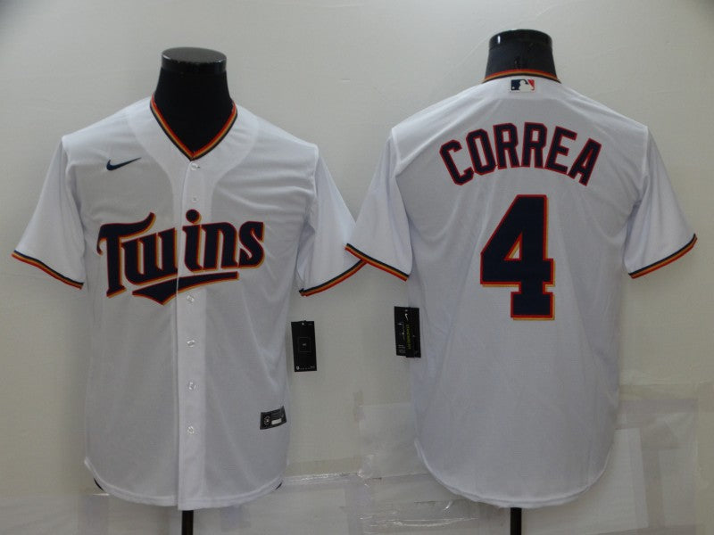 Carlos Correa Minnesota Twins White Replica Jersey