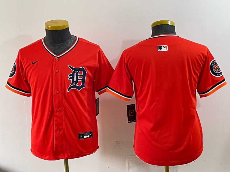 YOUTH Detroit Tigers 2026 Red Jersey
