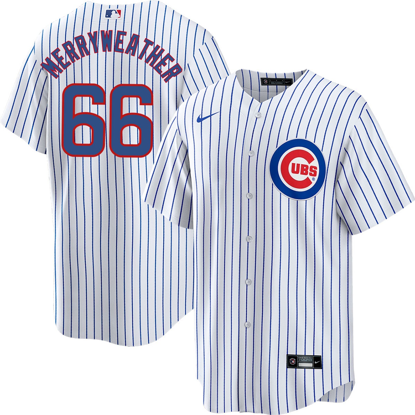 Men's Chicago Cubs Julian Merryweather Player Jersey