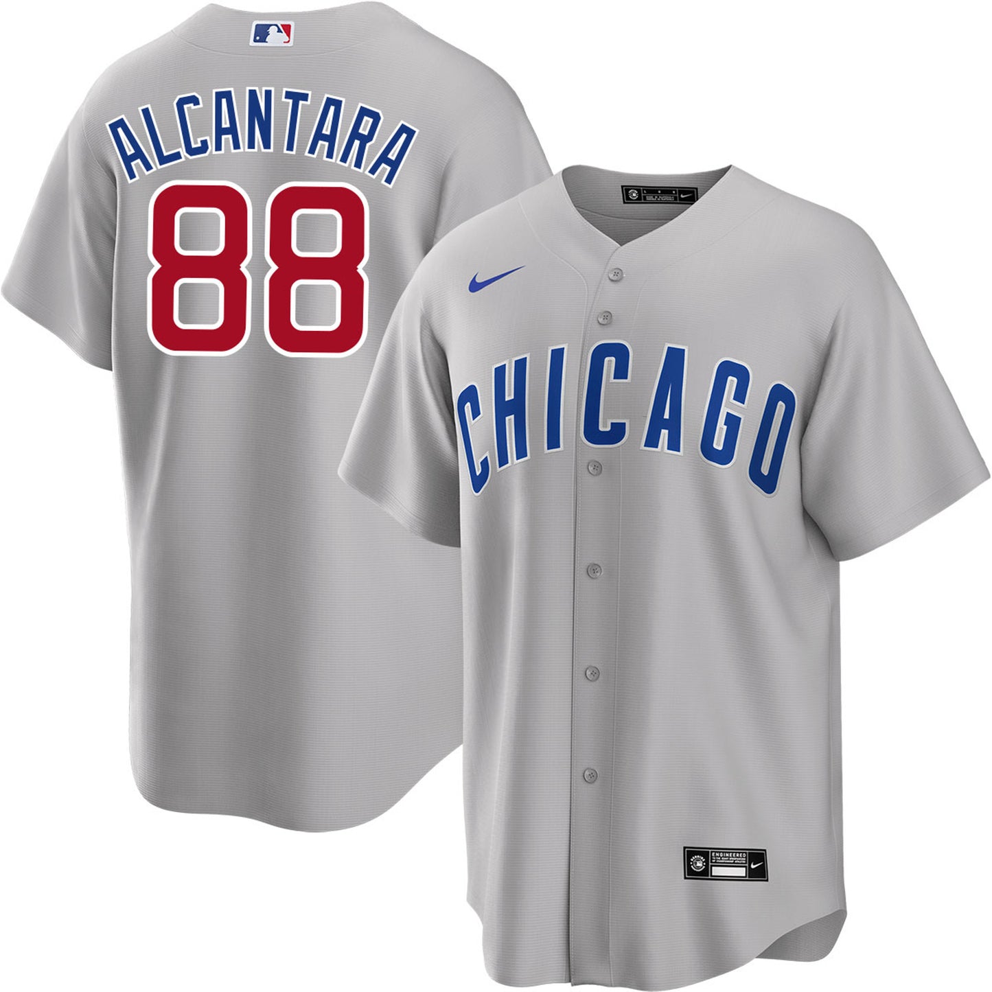 Men's Chicago Cubs Kevin Alcantara Player Jersey