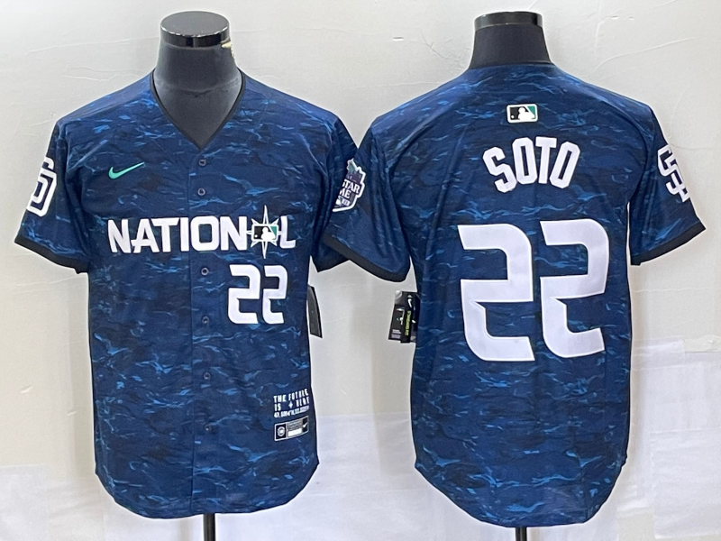 Youth Juan Soto National League 2023 All-Star Game Player Player Jersey-Royal