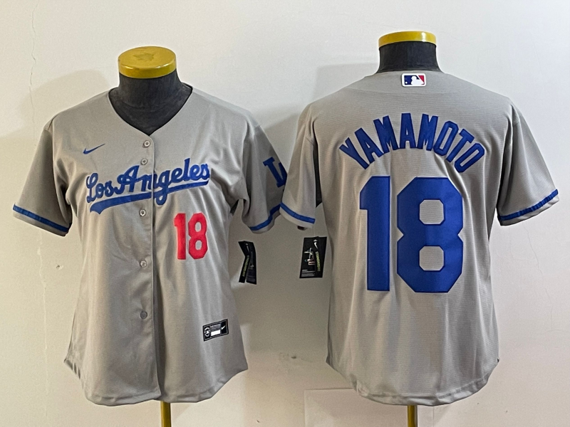 Women's Yoshinobu Yamamoto Los Angeles Dodgers Player Jersey