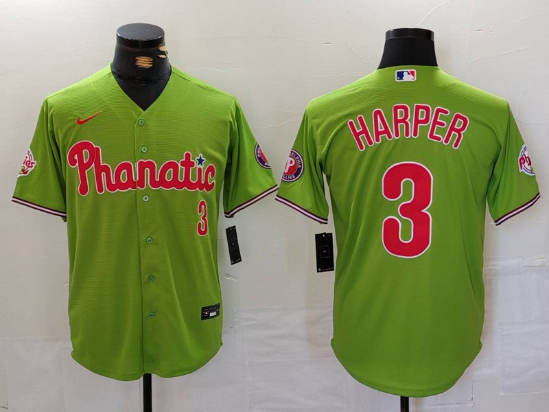 Men s Phillies Phanatic Bryce Harper Jersey All Stitched EMAJERSEY