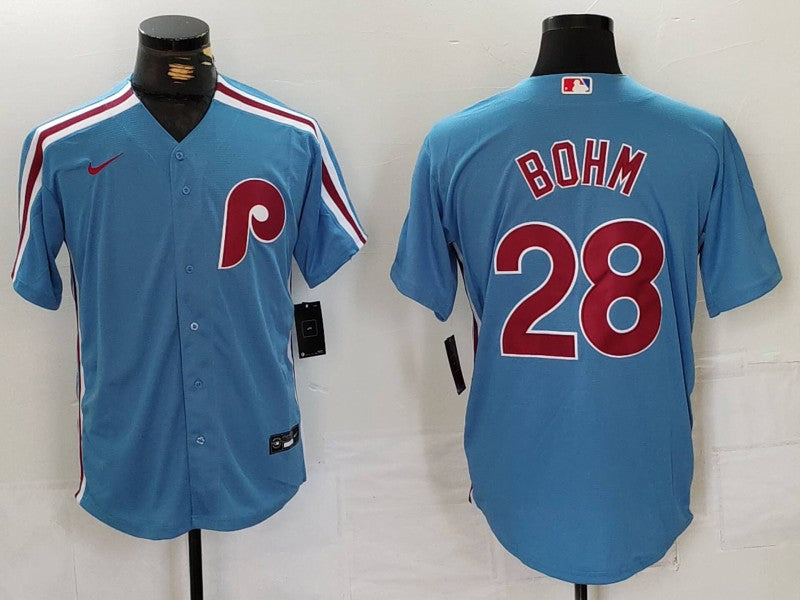 Men's Alec Bohm Philadelphia Phillies Player Jersey