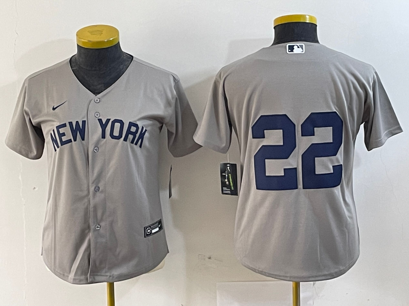 Women's Juan Soto New York Yankees Gray Road Player Jersey