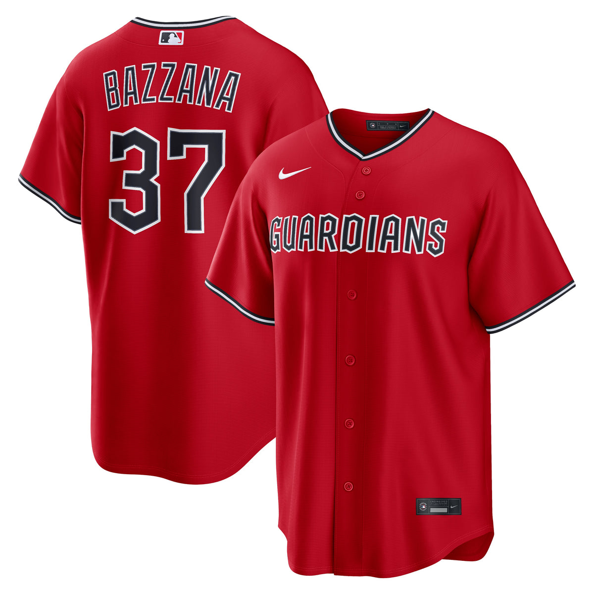 Men's Cleveland Guardians Travis Bazzana Player Jersey