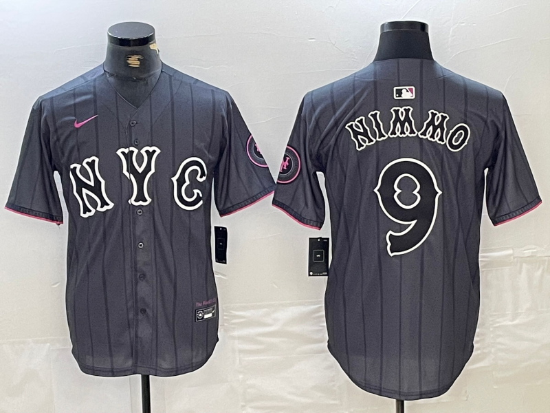 Men's New York Mets Brandon Nimmo 2024 City Connect Player Jersey
