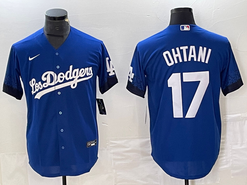 Shohei Ohtani Los Angeles Dodgers City Connect Jersey Blue
