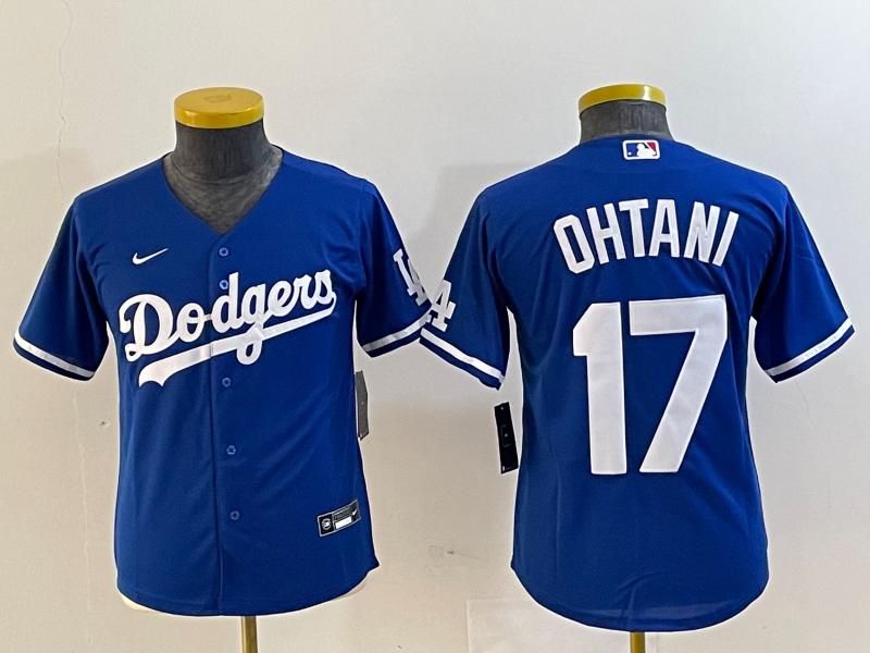 Youth Los Angeles Dodgers Shohei Ohtani Kanji Player Jersey