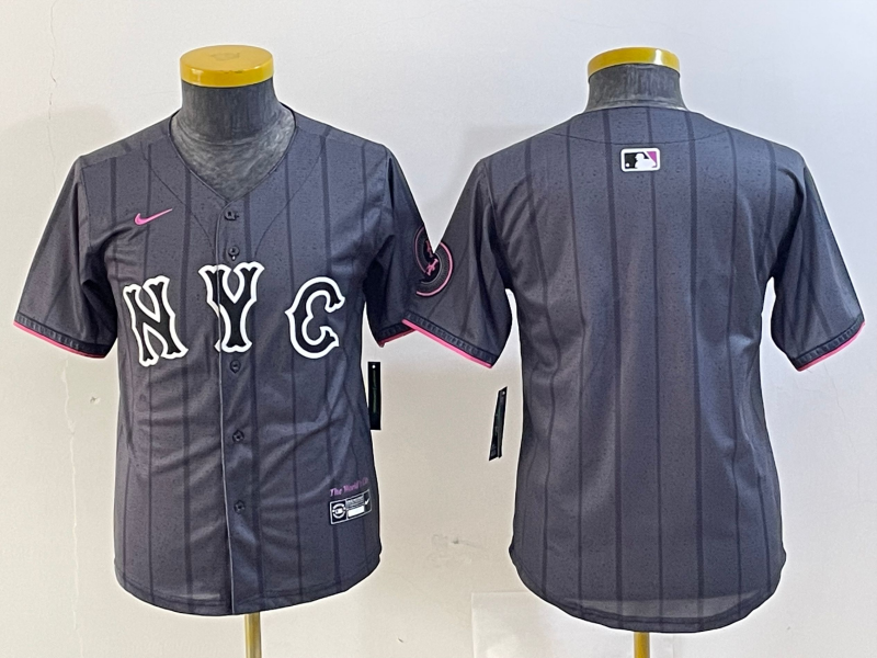 YOUTH New York Mets 2024 City Connect Player Jersey