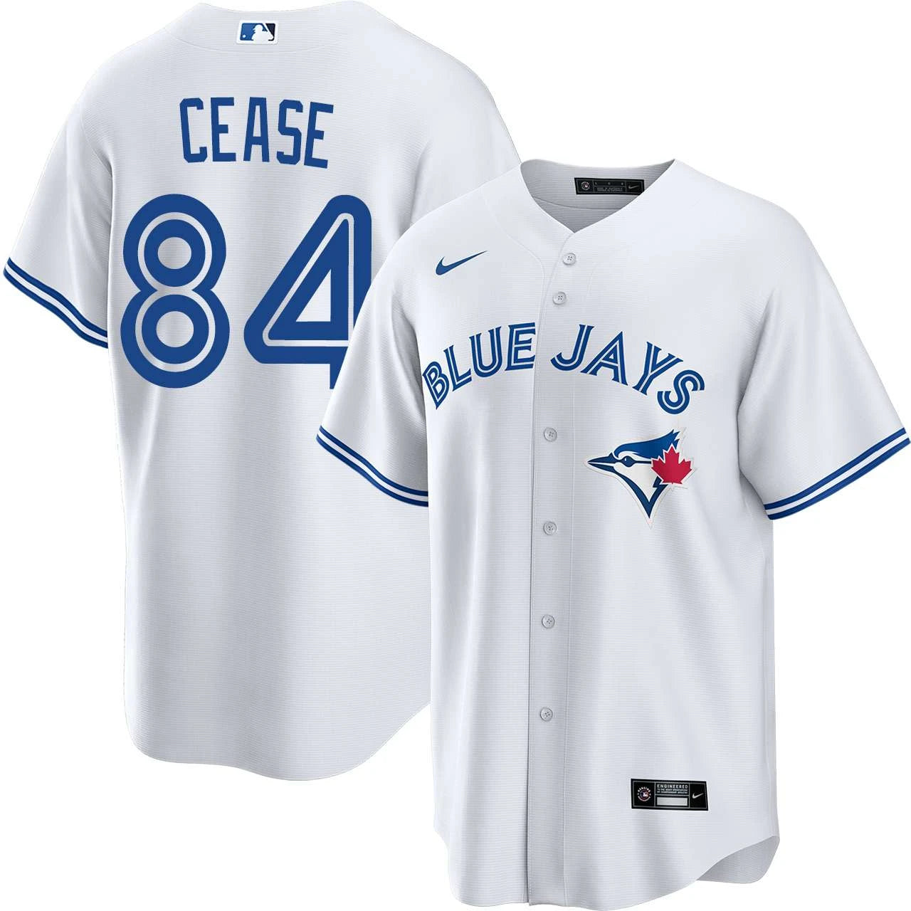 Men's Toronto Blue Jays Dylan Cease White Home Jersey