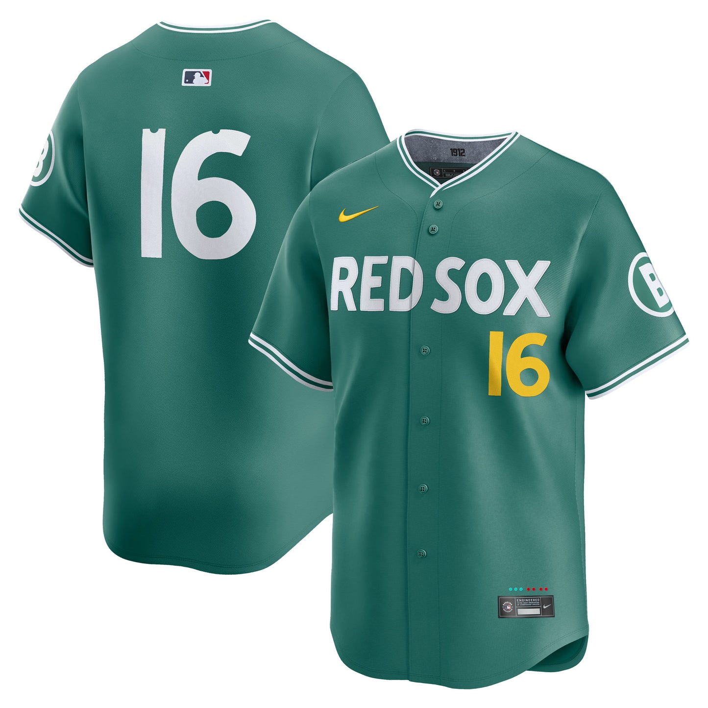 Men's Boston Red Sox Jarren Duran Green 2025 City Connect Jersey