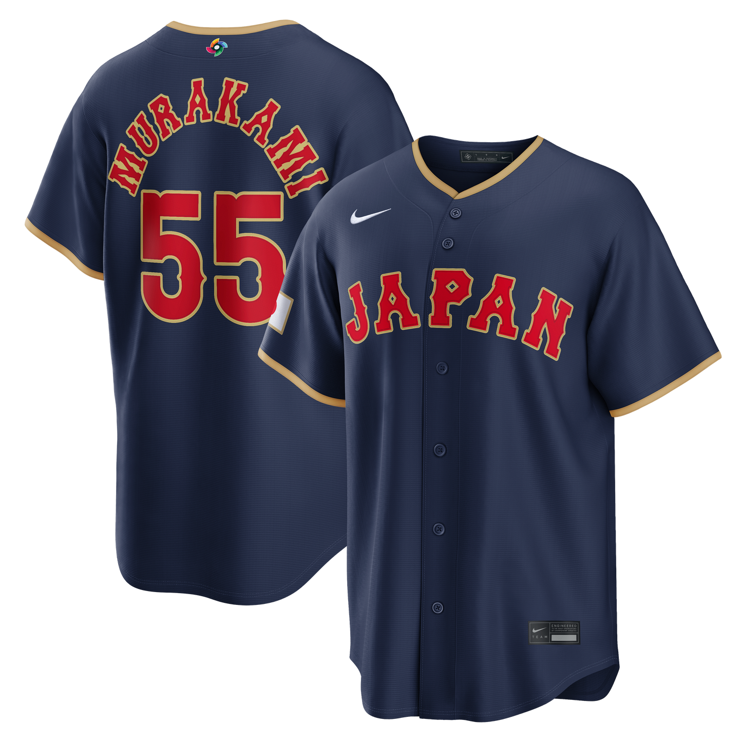 Men's Japan Baseball Munetaka Murakami 2026 World Baseball Classic Jersey