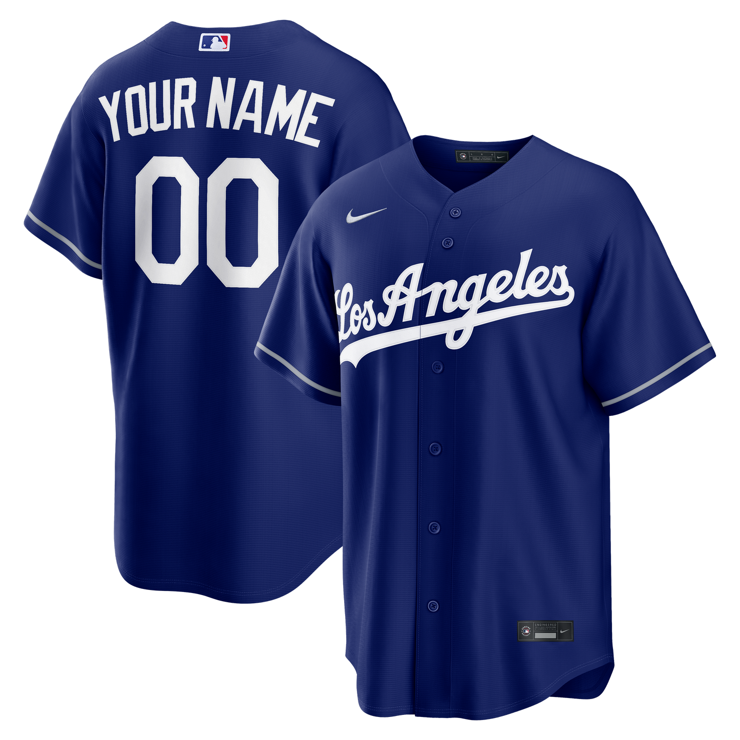 Men's Los Angeles Dodgers Replica Custom Jersey