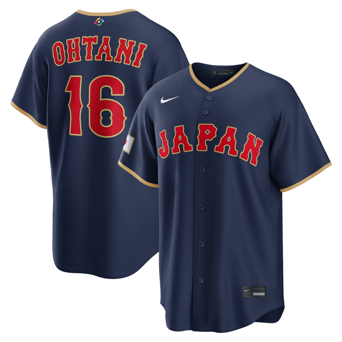 Men's Japan Baseball Shohei Ohtani 2026 World Baseball Classic Jersey