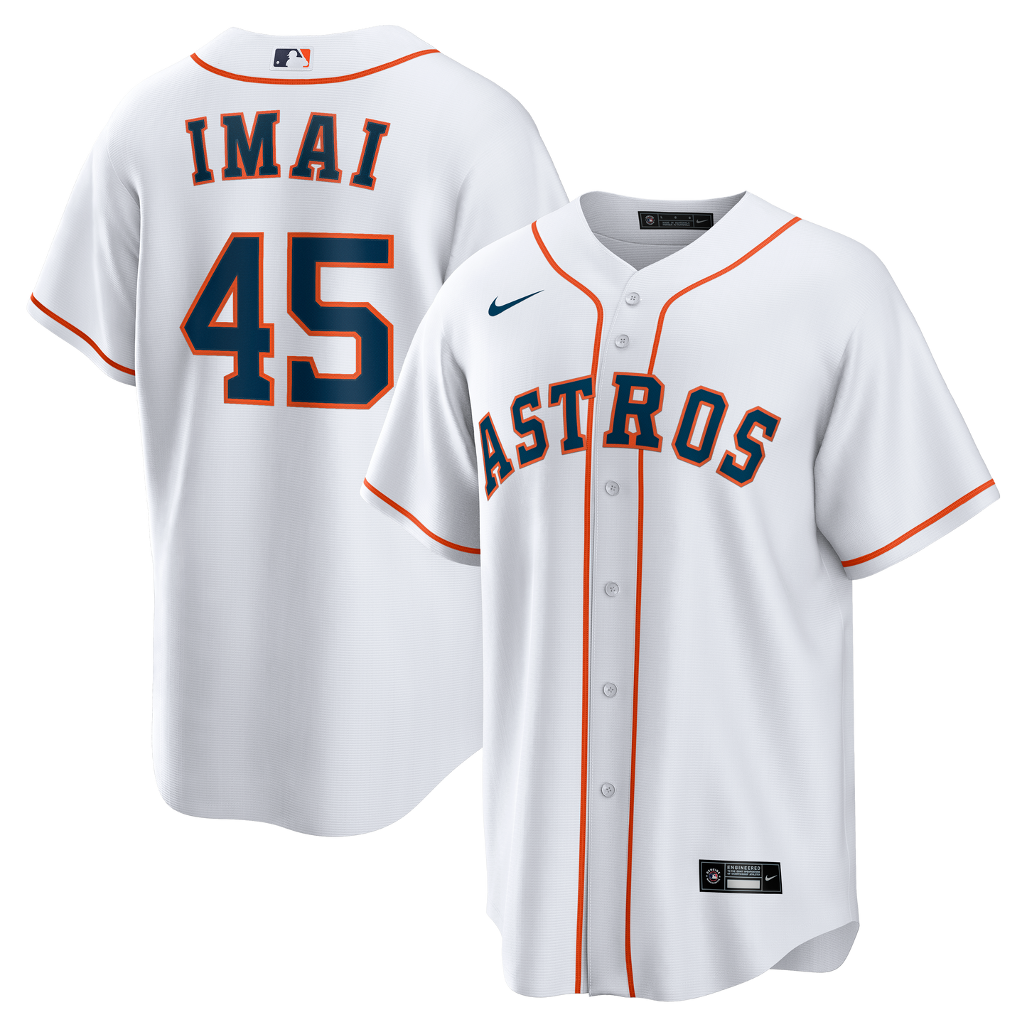 Men's Houston Astros Tatsuya Imai White Home Jersey