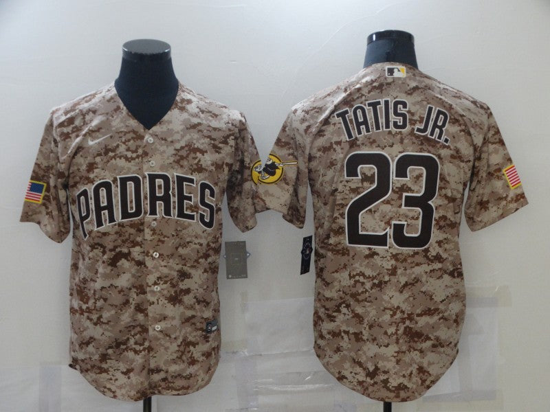 Men's Fernando Tatis Jr San Diego Padres Player Brown Jersey