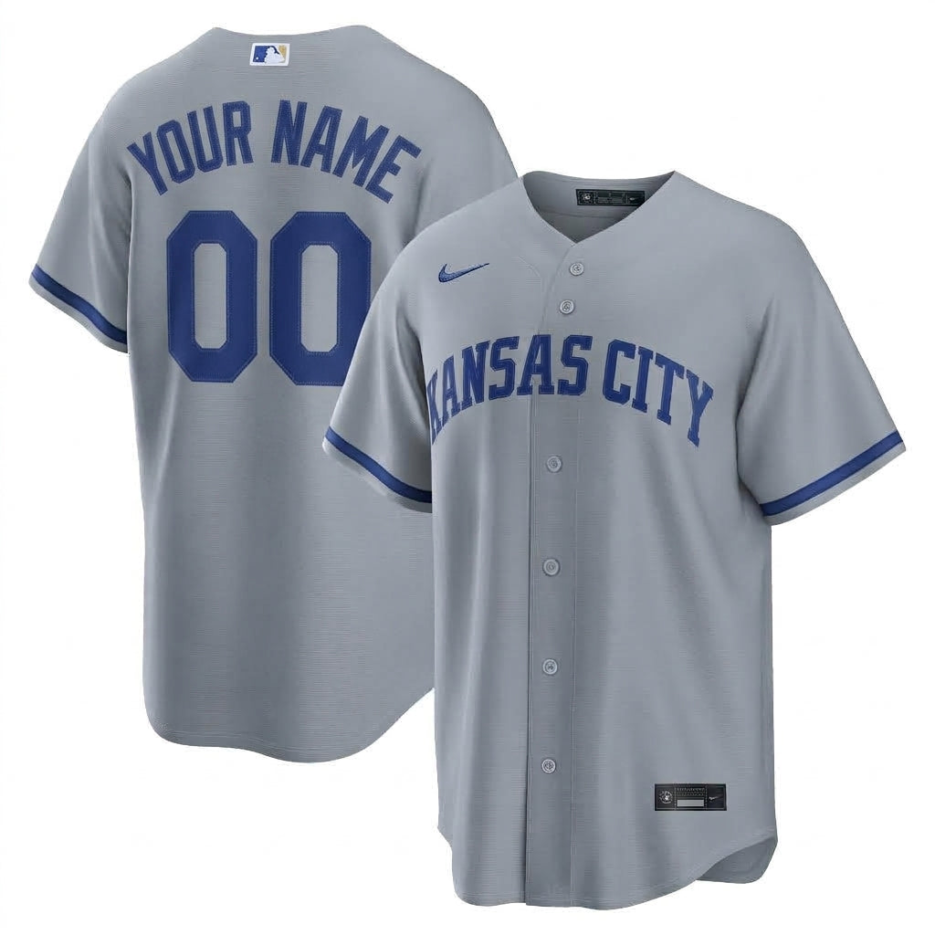 Men's Kansas City Royals Replica Custom Jersey