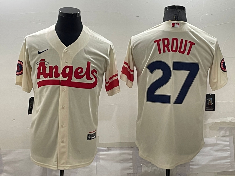 Mike Trout Los Angeles Angels Nike 2022 City Connect Replica