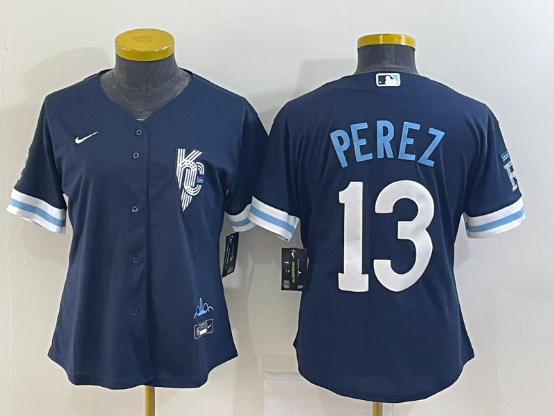 Nike Women's Kansas City Royals Salvador Perez City Connect