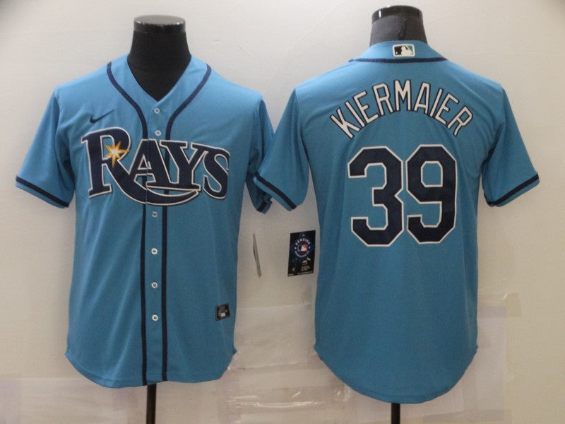 Men's Kevin Kiermaier Tampa Bay Rays Player Light Blue Jersey