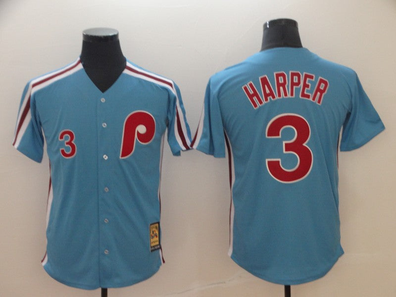 Bryce harper powder blue hot sale jersey