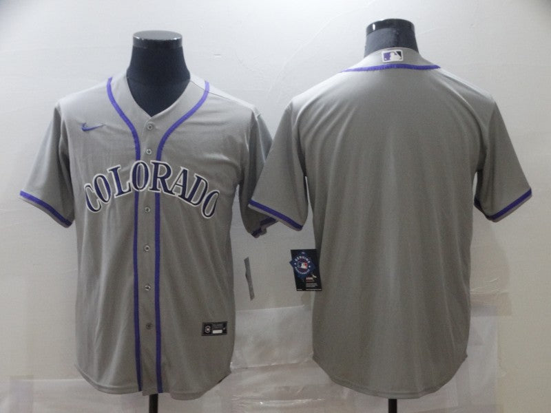 Men's Player_NAMlorado Rockies Player JerseyE #00 Custom Co
