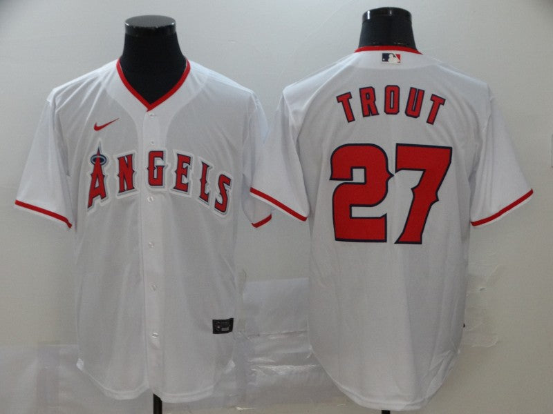 Mike trout cool outlet base jersey