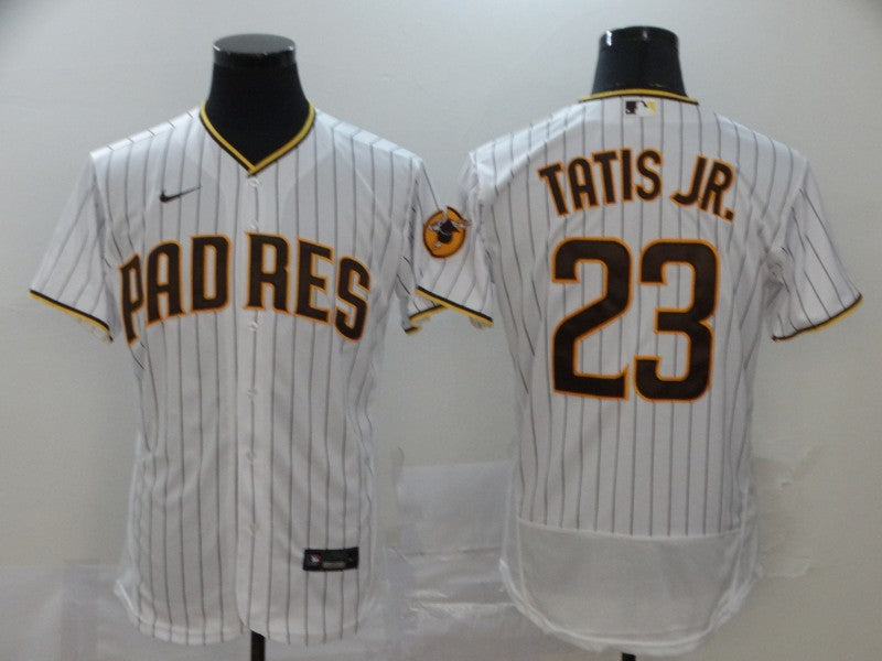 Men's Fernando Tatis Jr San Diego Padres Player White Jersey - Flex Base