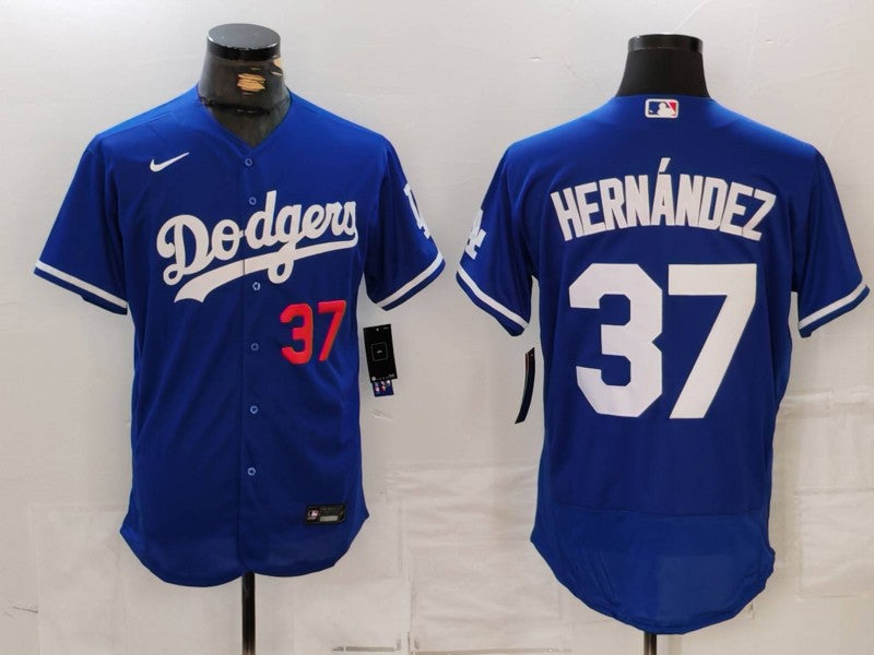 Men's Los Angeles Dodgers Teoscar Hernández Player Authentic Jersey