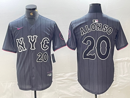 Men's New York Mets Pete Alonso 2024 City Connect Player Jersey