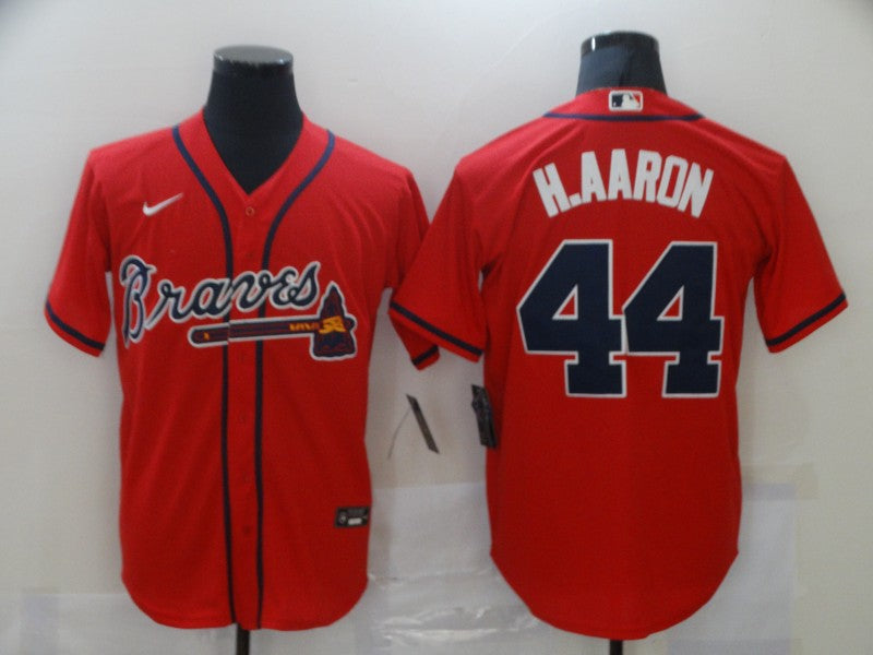 Men's Hank Aaron Atlanta Braves Player Jersey