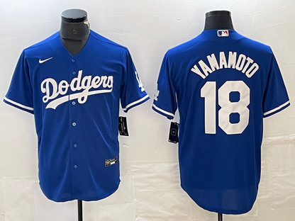 Men's Los Angeles Dodgers Yoshinobu Yamamoto Player Jersey
