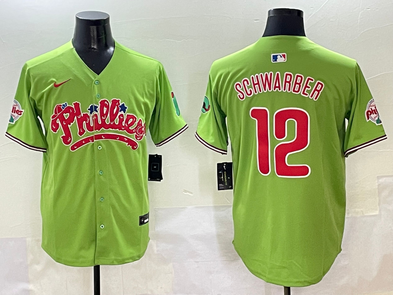 Men's Kyle Schwarber Philadelphia Phillies Player New Jerseys