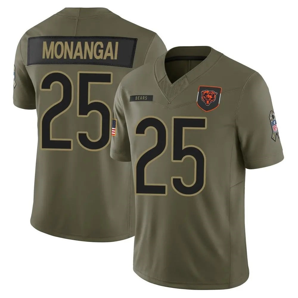 Woemn,s K. Monangai Chi-cago Be-ars Jersey