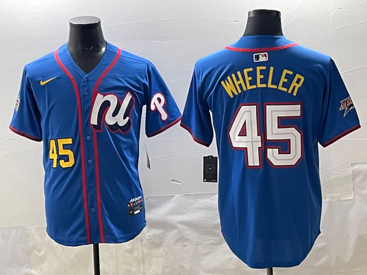 Men's Kyle Schwarber  National League Navy 2025 All-Star Game Player Jersey