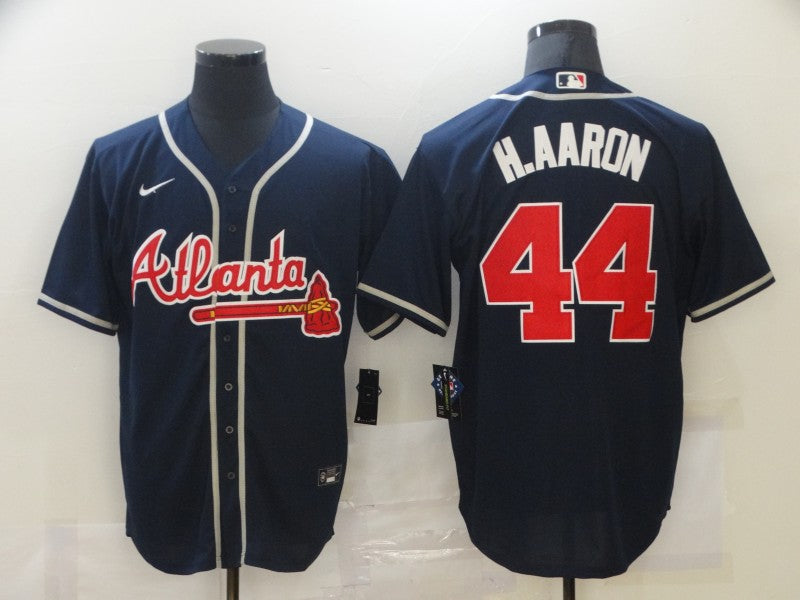 Men's Hank Aaron Atlanta Braves Player Jersey