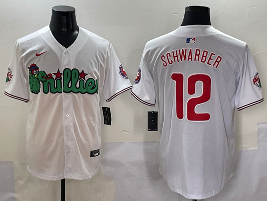 Men's Kyle Schwarber Philadelphia Phillies Player New Jerseys